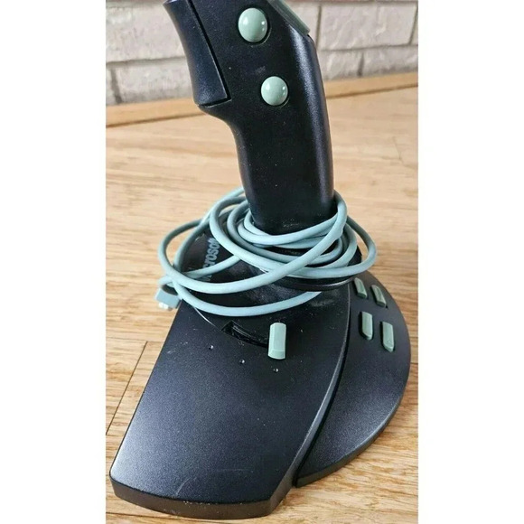 Microsoft Pro Joystick Sidewinder 3D 63545 PC Game 10-Pin Connector 1996 Vintage - Picture 3 of 6